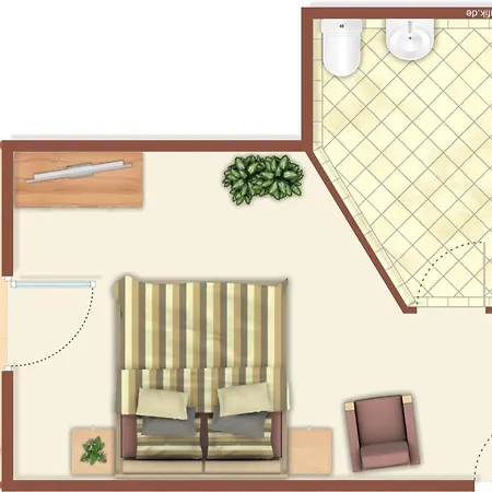 Doppelzimmer Buffet, Direkt Am Alten Strom Dom wakacyjny